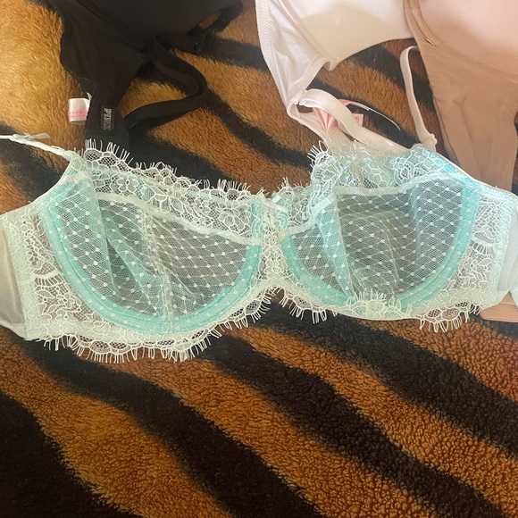 Victoria's Secret Black, White, and Tan Bras - Picture 2 of 3